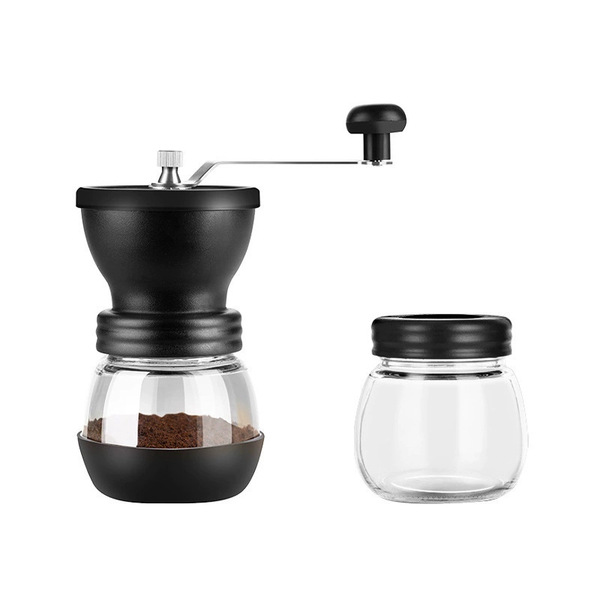 Glass coffee coffee machine