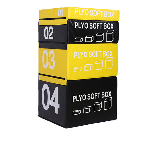 Box Four-in-One Combo Box Training Box Horse Training Equipment Children's Gym Trampoline Jumping Soft Training Box