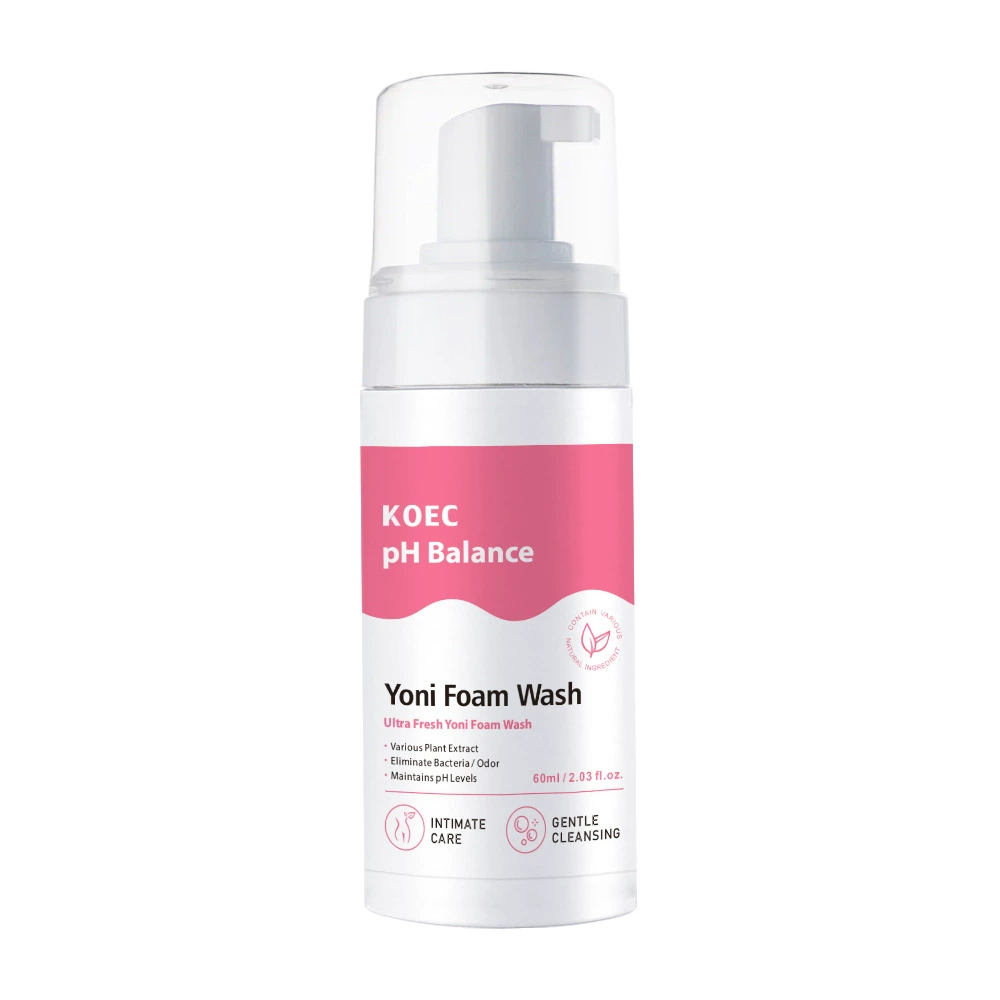 Пенка для интимной гигиены KOEC pH Balance Yoni — мягкая мousing средство, свежесть и уход