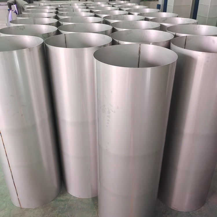 来图304不锈钢焊接风管201不锈钢无缝满焊管消防除尘排烟通风管道