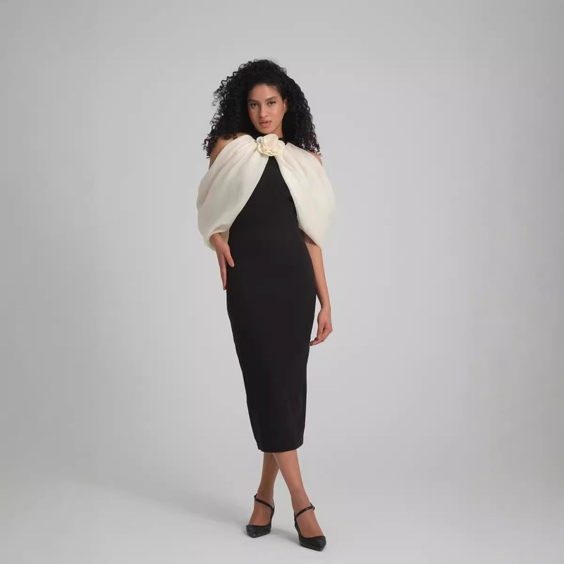 European and American All-match Slim-fit dress Sexy Backless Mid-length Hip Long Dress Women's Backless Tube-top Long Dress European and American All-match Slim-fit dress Sexy Backless Mid-length Hip Long Dress Women's Backless Tube-top Long Dress
