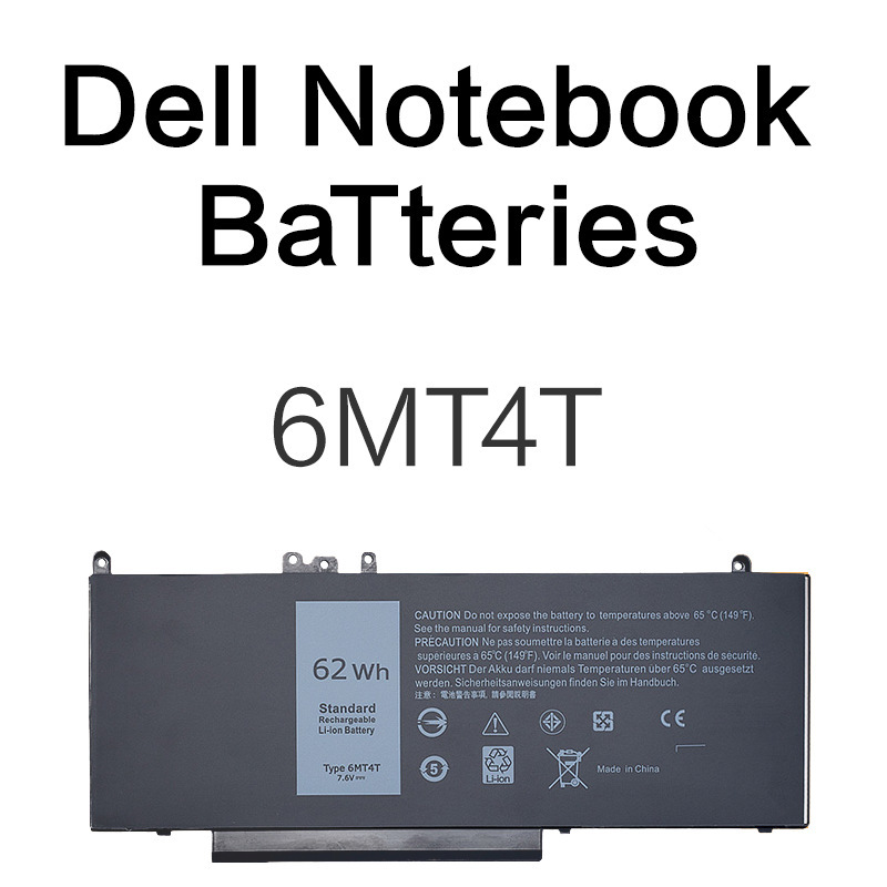 6Mt4T Compatible with Dell Latitude Battery E5250 E5450 E5550 E5470 E557