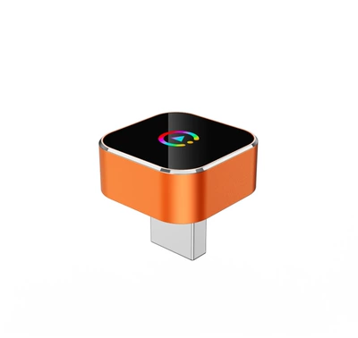 T-Shaped Carplay Car Connectivity: Simsiz CarPlay və Android Auto - d522-apple-carplay-hermes-orange