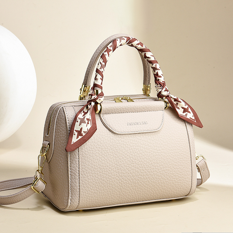 Boston Large Capacity Pu Leather Shoulder Crossbody Bag Women_voghion.com