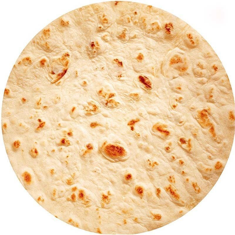 创意趣味大饼披萨饼毯子法兰绒毛毯卷饼午睡盖毯加绒水果超柔软|undefined