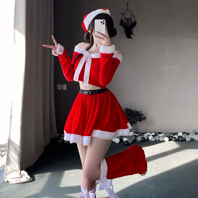 Рождественское Платье милое платье принцессы женское якорь чистое желание вечерняя форма сценическая Рождественская одежда для выступлений