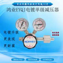 鸿业EYQJ电镀减压阀氧氮气氦气减压器实验室标气高纯气工业气减压