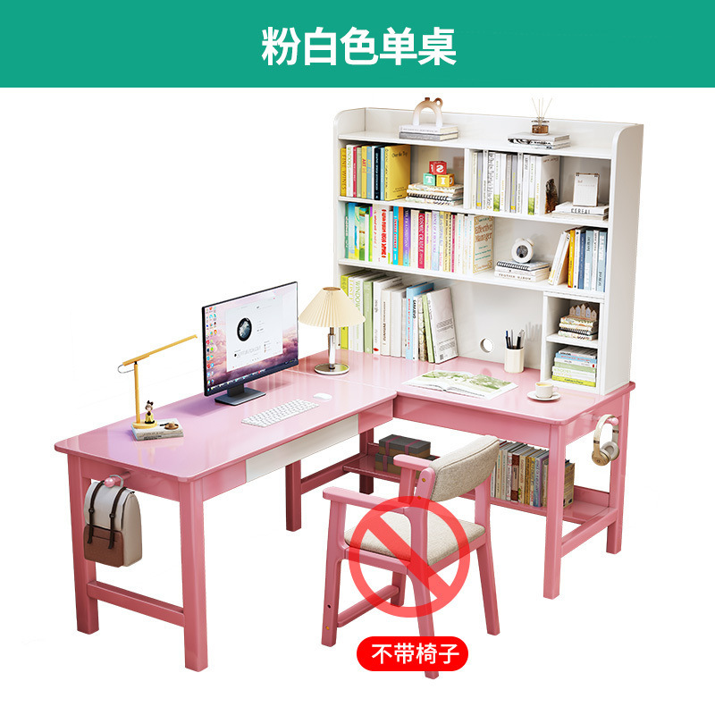 핑크 싱글 테이블 [친환경 무취 도료]