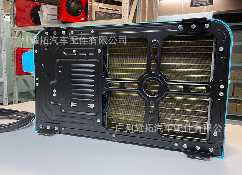 Source factory new split high-end parking air conditioner 24V dual-rotor compressor semi-trailer truck RV