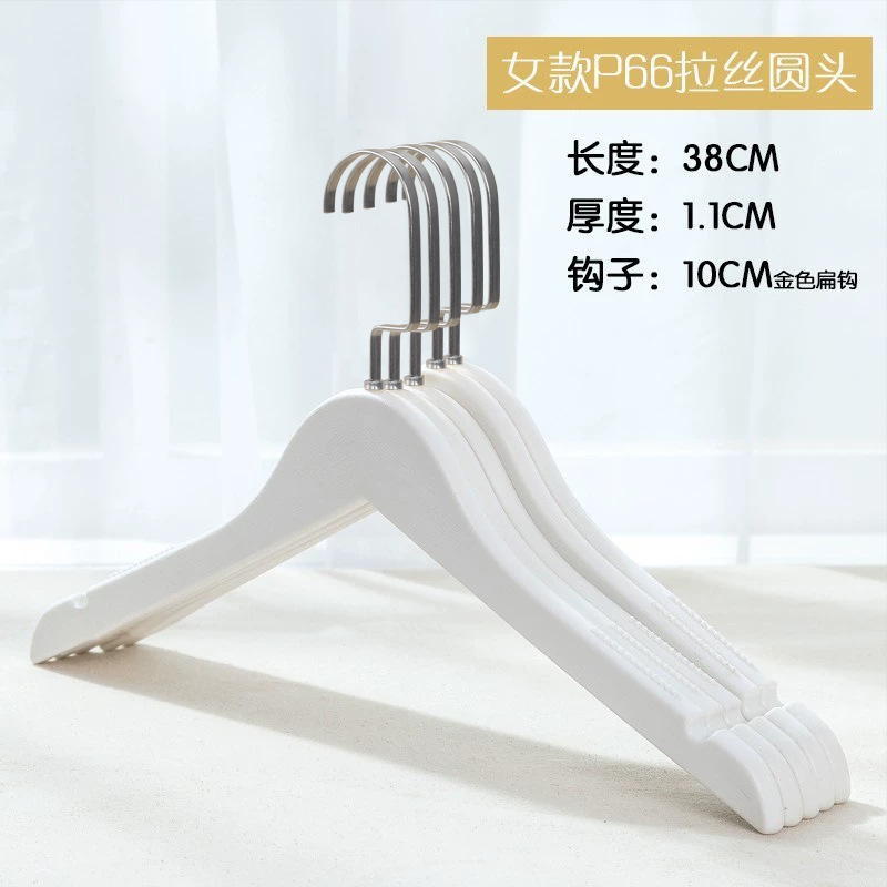 1.0 여성용 P66 브러시드 라운드 헤드 실버 플랫 후크