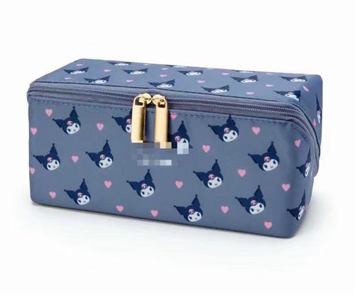 Cute Cartoon Cosmetic Bag Large Capacity Skin Care Product Organizing Bag Little White Dog Student Stationery Pen Bag