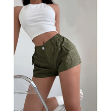 A 53647 High waist cargo shorts �����ڴ���װ�̿�羳��ó