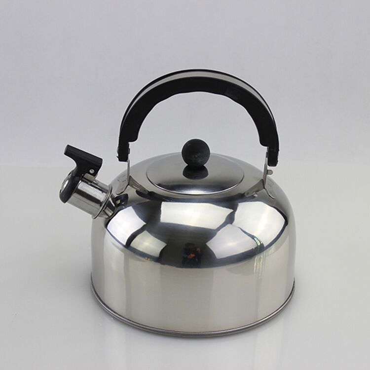 跨境热销不锈钢鸣音半球烧水壶平底鸣笛烧水壶球形壶电磁炉通用