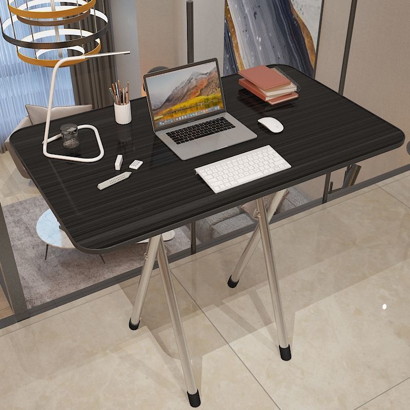 Mesa plegable simple portátil rectangular contra la pared pequeña mesa dormitorio de alquiler mesa de comedor pequeña mesa cuadrada al aire libre