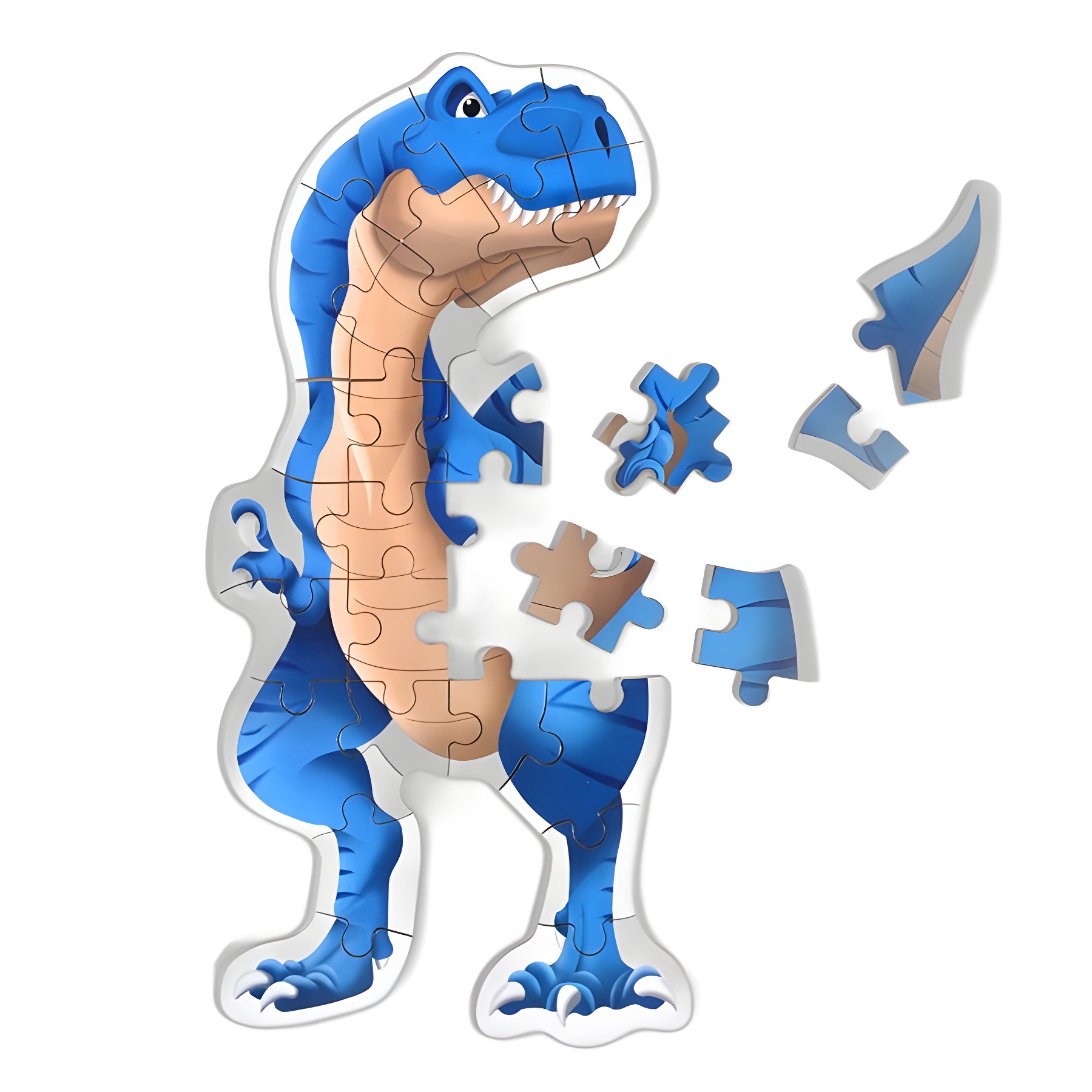 Madera de 0 - 2 - 3 años de edad infantil educación temprana cognitiva aprendizaje de dibujos animados planos dinosaurios tráfico puzzle juguetes de bloques de construcción