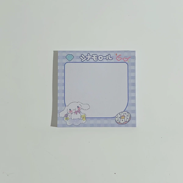 Sanrio Memo Pad (Cinnamon Dog Style)