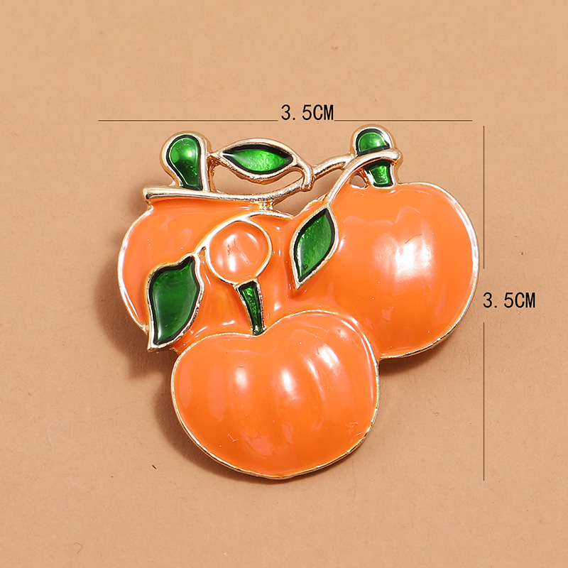 Halloween Pumpkin Brooch Wholesale Nihaojewelry display picture 2