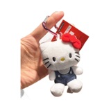 Sanrio, японская милая плюшевая маленькая подвеска, кукла, брелок, кот, подарок на день рождения