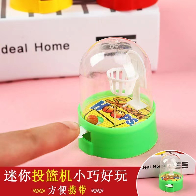 Creative Mini Finger Palm Basketball Machine Desktop Educational Toys Boys and Girls Prizes Street Stall Toys Wholesale