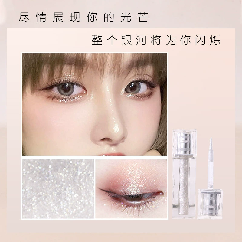 JOJO Spirit Lighting Eye Shadow Fine Flash Pearl Light Шелковичный осветляющий жидкий тени для глаз супер огонь цена для студентов
