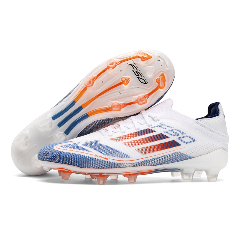 2025 nuevos zapatos de fútbol de césped de clavos largos transfronterizos jóvenes estudiantes de moda hombres y mujeres fábrica baja al por mayor