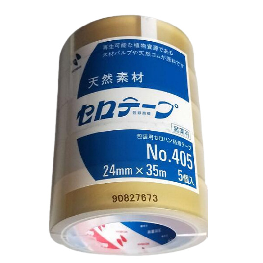 ニチバンNO.405 24MM*35m NICHIBAN米其邦胶带 天然素材测试胶纸