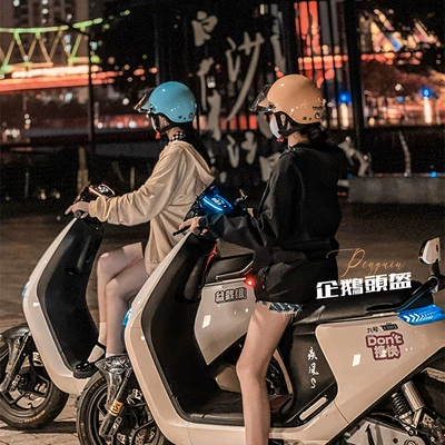 Motosiklet dəbilqələri — genuine goods Taiwan Penguin Motorcycle Helmet