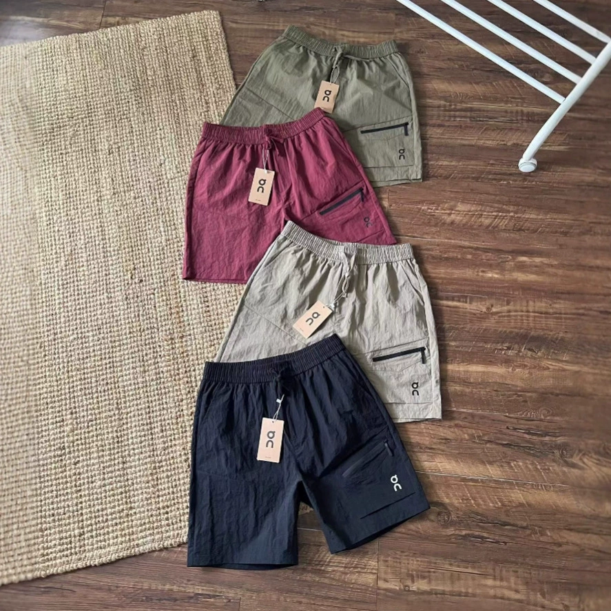 OnApa мужские крутые быстросохнущие повседневные шорты на молнии дышащие свободные повседневные шорты для бега на открытом воздухе цельный Прямая доставка