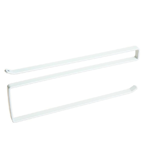 Kitchen paper towel holder without punching, cabinet roll paper rack, dishcloth holder, plastic wrap rag storage rack