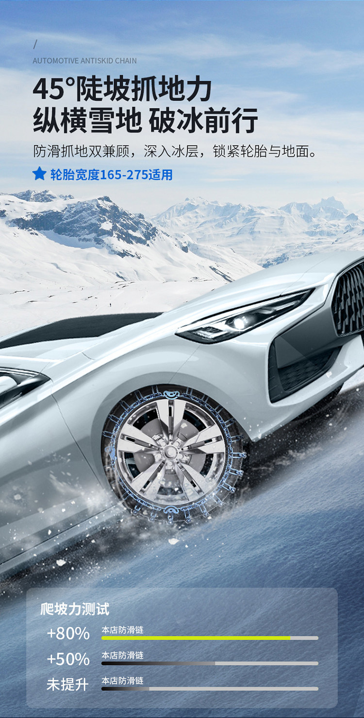 Great Wall Cannon, Fengjun 5, Fengjun 6, Pickup 7, C30, C50, M4, Tank 300 – special car tire chains for snow and ice
