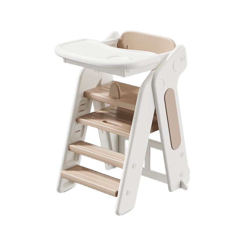 Silla Alta Plegable Multifuncional de Plástico para Niños de 0 a 6 Años, Ideal para Alimentar y Ayudar a Bebés a Crear, con Bandeja, Venta al por Mayor