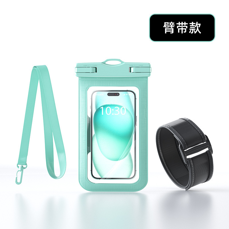 クロスボーダー通用携帯電話防水袋片手タッチパネル写真撮影防水携帯電話カバー新型アウトドア防水携帯電話袋|undefined