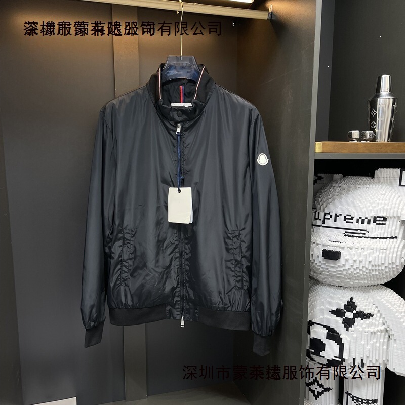 Simple and Stylish Trendy Brand Stand-Collar Zip-Up Slim-Fit Jacket for Men 2024 Spring and Autumn New Versatile Outerwear Top Jacket Simple and Stylish Trendy Brand Stand-Collar Zip-Up Slim-Fit Jacket for Men 2024 Spring and Autumn New Versatile Outerwear Top Jacket