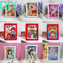 17*22��ʯ�������ֹ�DIY����ڼ�ѧ����ͯ��ͨ���ǲ�������Ů����