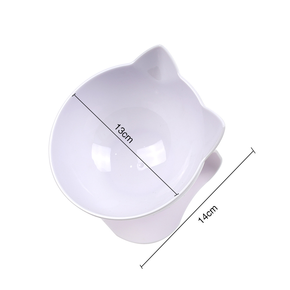 Comederos para gatos al por mayor, comederos elevados para perros y gatos, comederos y bebederos inclinados antideslizantes, comederos para gatos, bebederos de agua, comederos dobles.