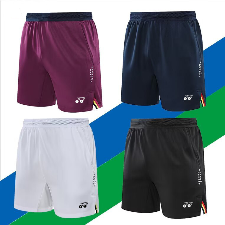 Badminton Sweatpants Yy Unisex Shorts for Men and Women Quick-Drying Breathable Group Purchase Custom-Made Table Tennis Uniform Team Uniform
