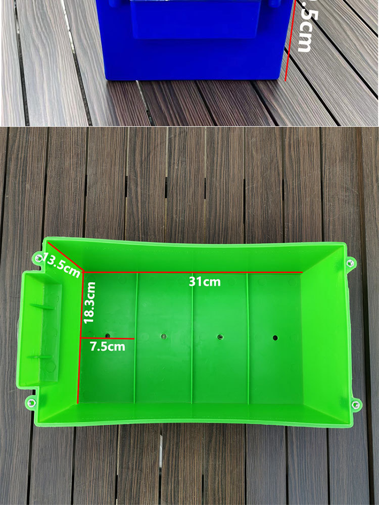 Electric car electric tricycle battery box battery shell! 48V 20 A general battery box ABS material drop resistance