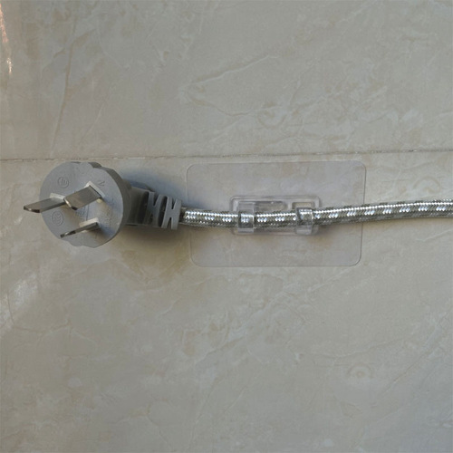 Wire holder desktop clip self-adhesive punch-free cable manager cable clip cable clip network cable routing artifact