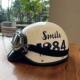 Harley Retro Electric Car Helmet Battery Motorcycle Hat Summer Sunscreen Personalized Men's and Women's Half Helmet Fashion All-match