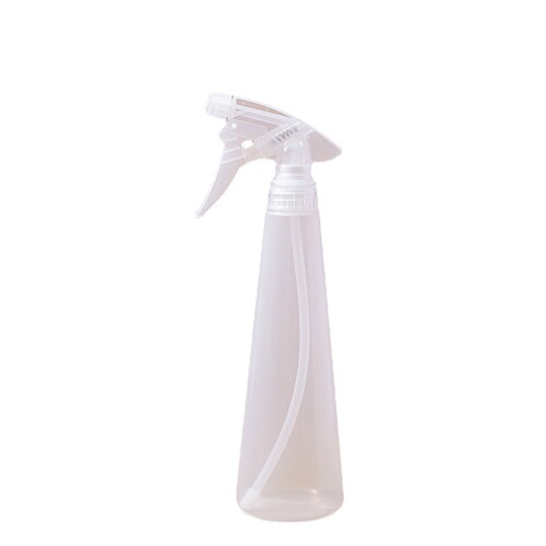 Factory Direct Sale 28/400C Gun Spray Bottle with PP Transparent Bottle Body 350ml Garden Spray Thicker Conical Bottle
