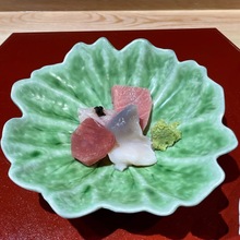 日韩料理陶瓷餐具叶子碟小吃刺身碗沙拉盘冷菜碟前菜多用碗盘果盘