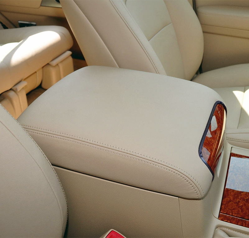Cruiser 2008-2020 — Toyota Armrest box pad - 2008-2020-beige-without-logo