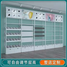整店设计名创货架饰品展示架精品店货架潮玩店货柜玩具展示柜跨境