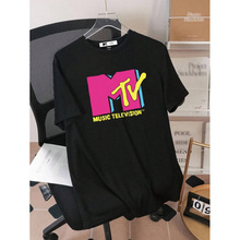 �羳ŷ��MTV |  Men's Casual Street Fashion Letter Print Shor