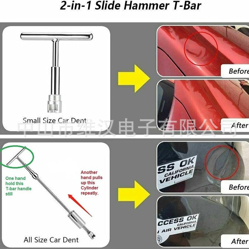 車の凹み修理ツール、板金不要の凹み修理プーラー、雹の凹み修理ツール、雹の凹み解消ツール|undefined