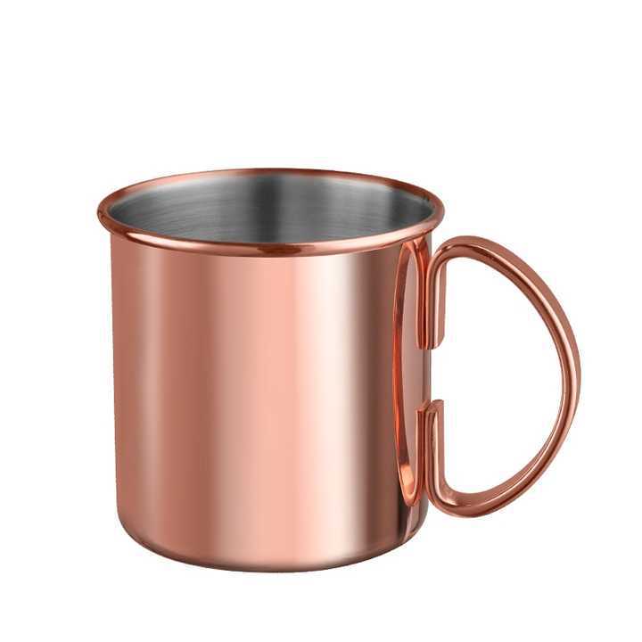 可定Logo时尚镀铜葡萄酒威士忌杯杯450毫升小杯|undefined