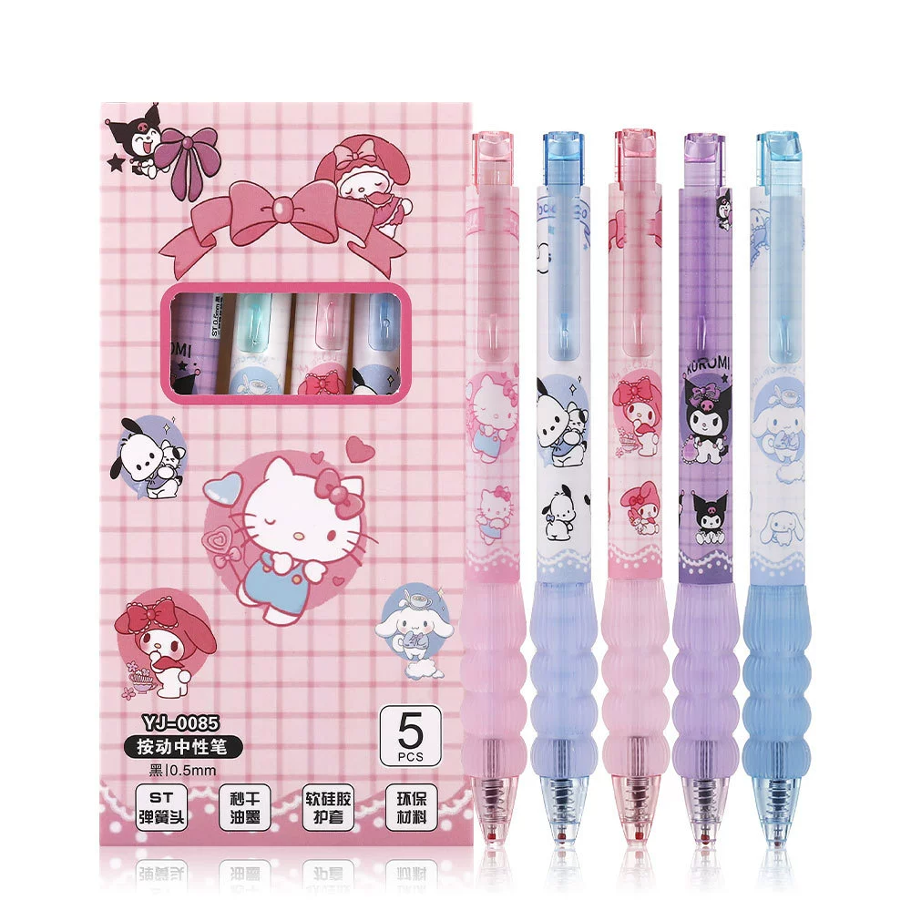Новый супермягкий облачный захват Sanrio с высоким качеством, нажатием на подвижную нейтральную ручку, потливость без трения руки о пружину ST скорость сухой и гладкой