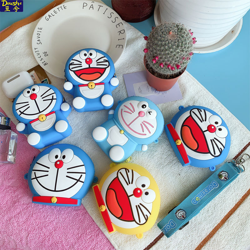 Japanese cartoon three dimensional shoulder bag