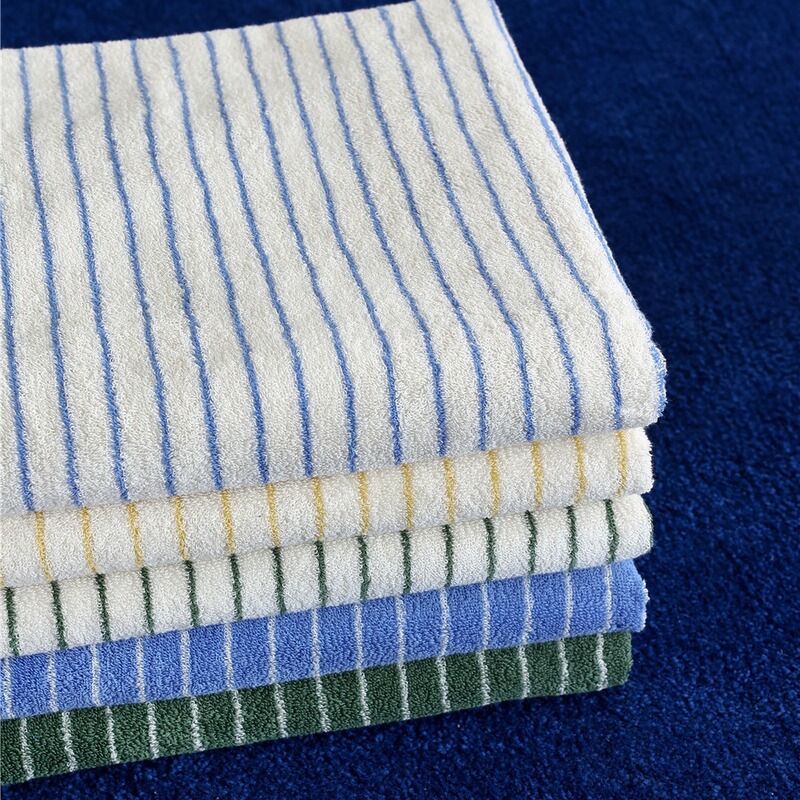 Simple fashion striped cotton adult bath towel bath parent-child terry large diamond soft face towel bath towel series