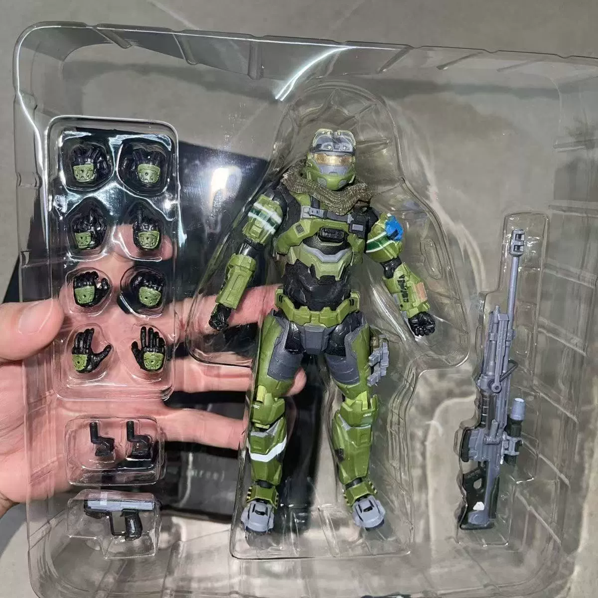 Тысячи ценностей Практика 1/12 Halo к Yuanxing Sparta B312 Благородная команда №6 лимитированное издание может обработать модель
